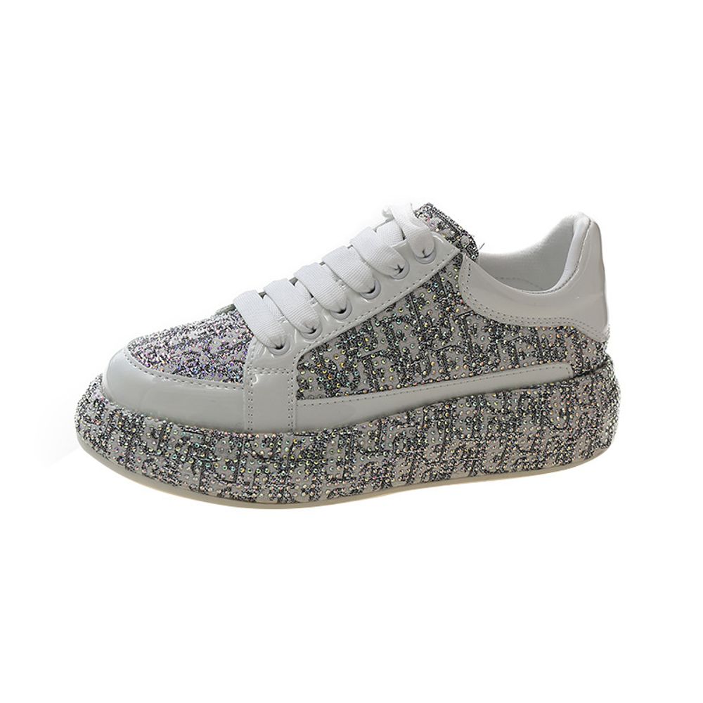 Rhinestone Top Sneakers