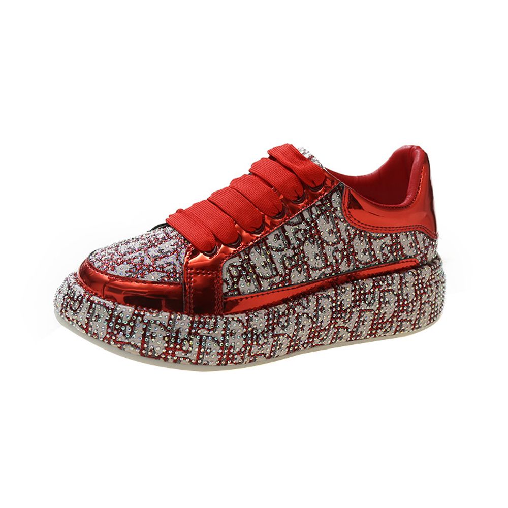 Rhinestone Top Sneakers