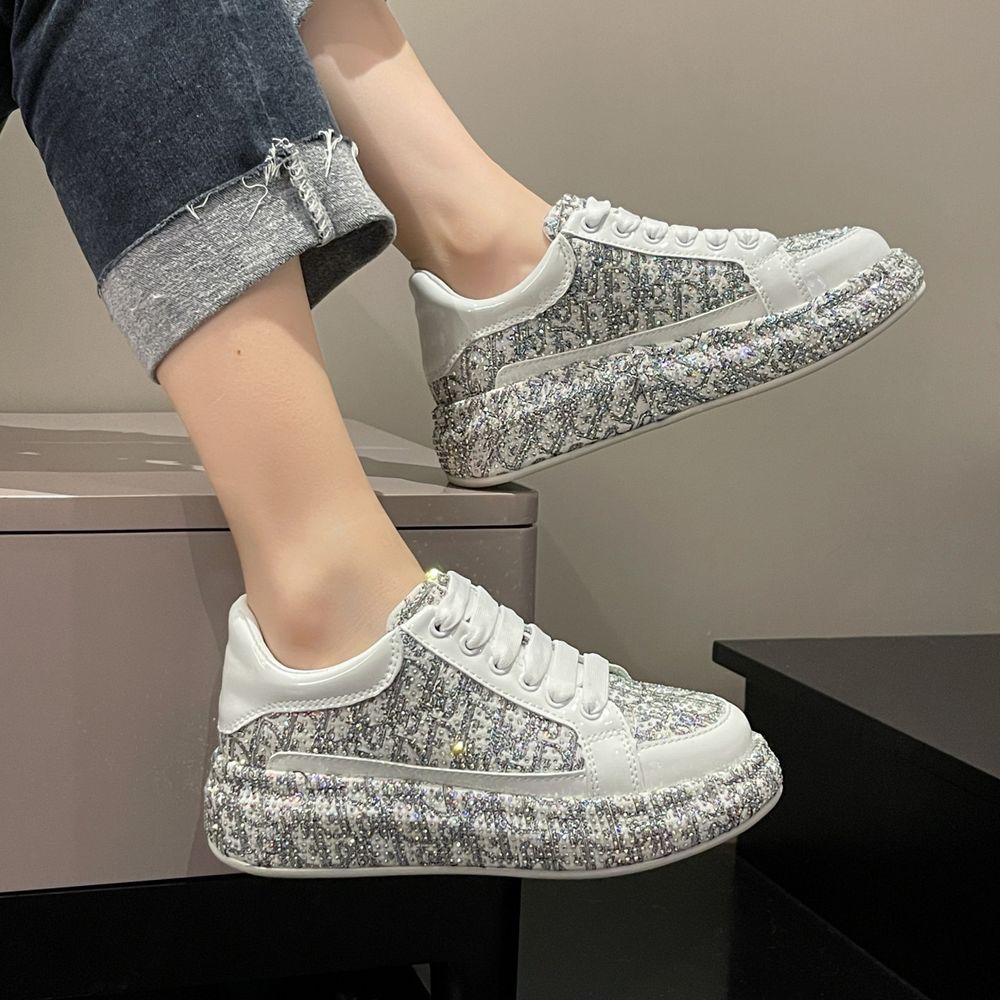 Rhinestone Top Sneakers