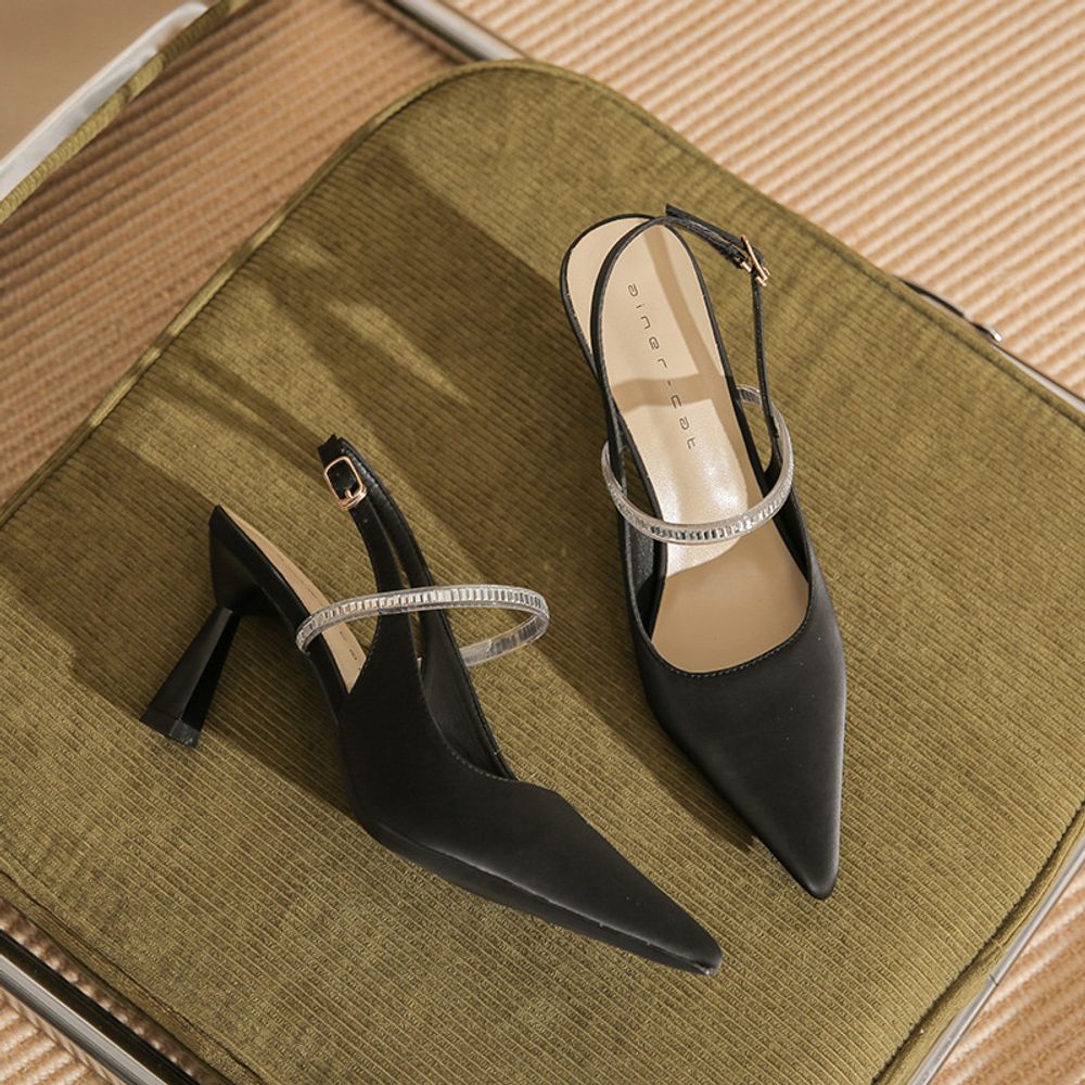 Slingback Pointed Heels