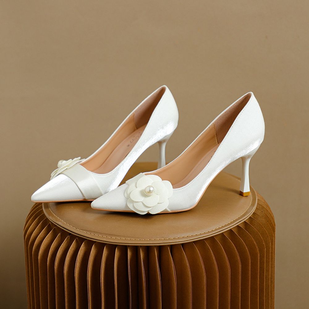 Floral Stiletto Heels