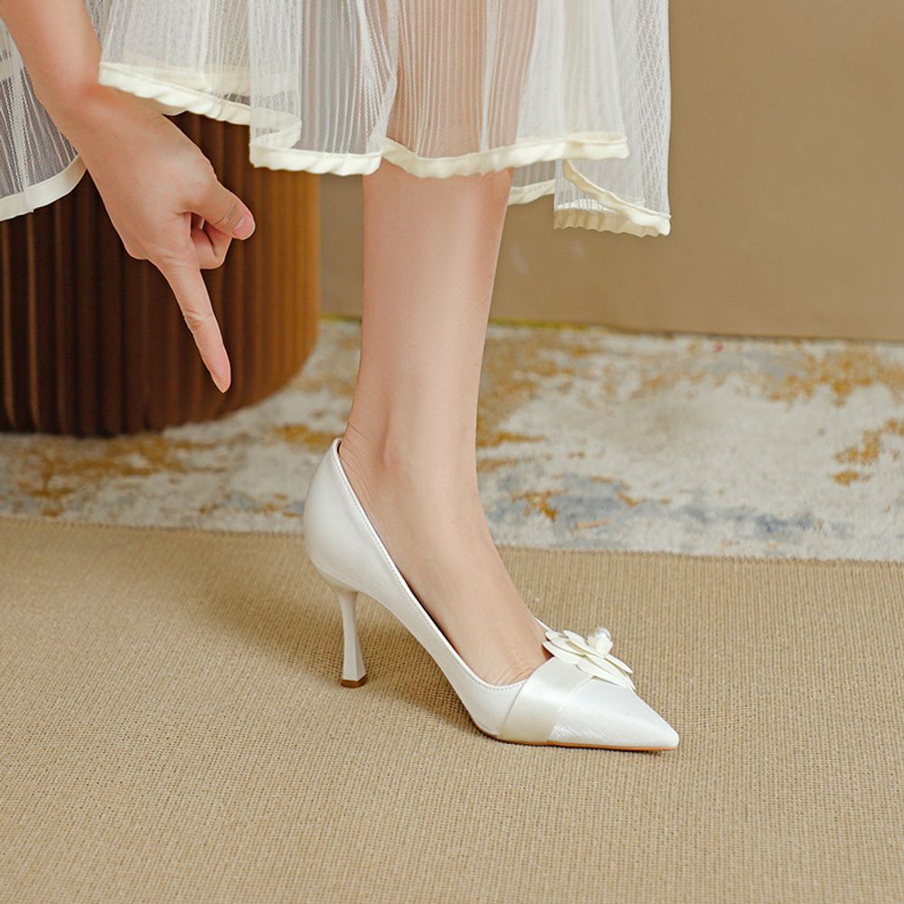 Floral Stiletto Heels