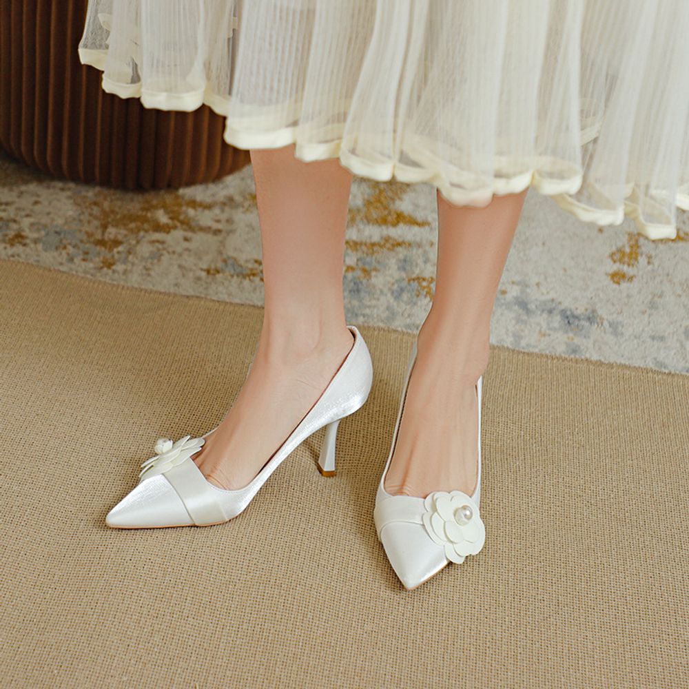 Floral Stiletto Heels