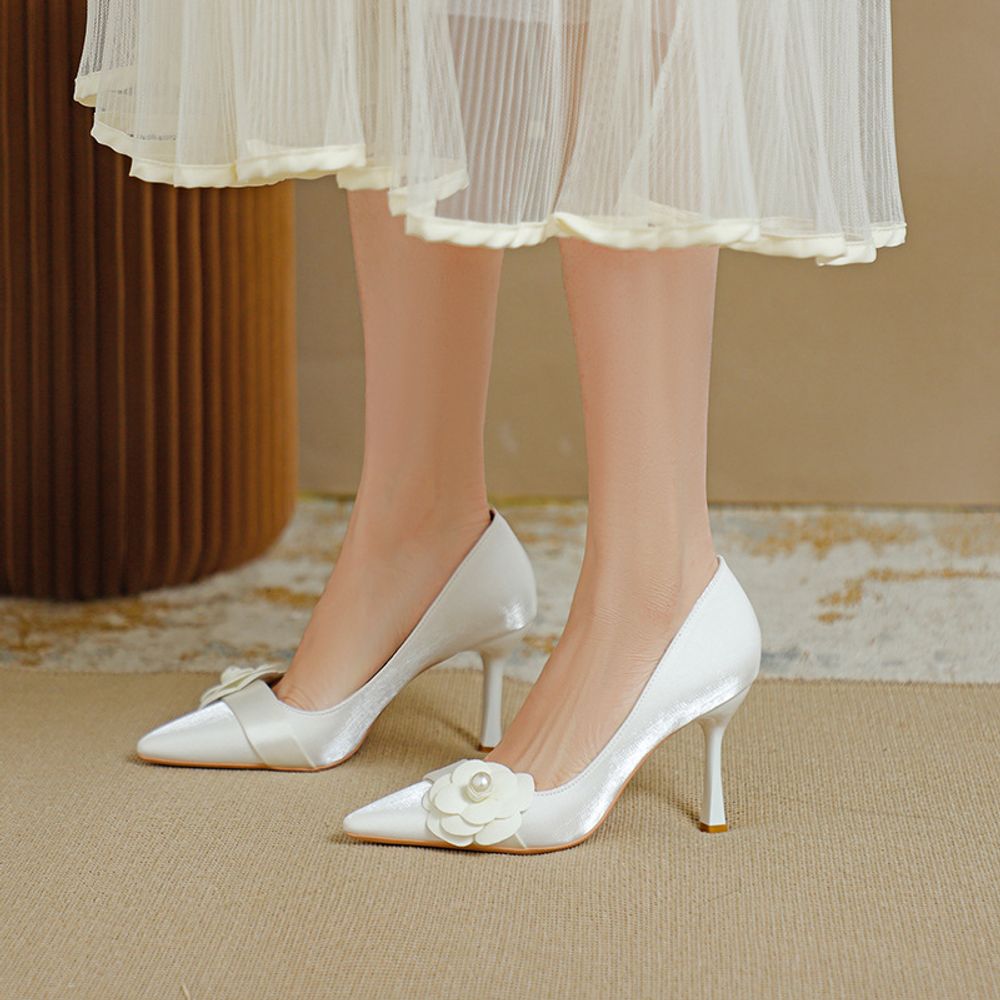 Floral Stiletto Heels