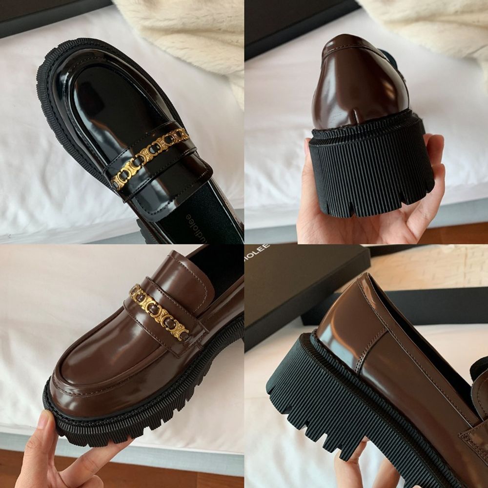 Premium Thick Soled Loafers