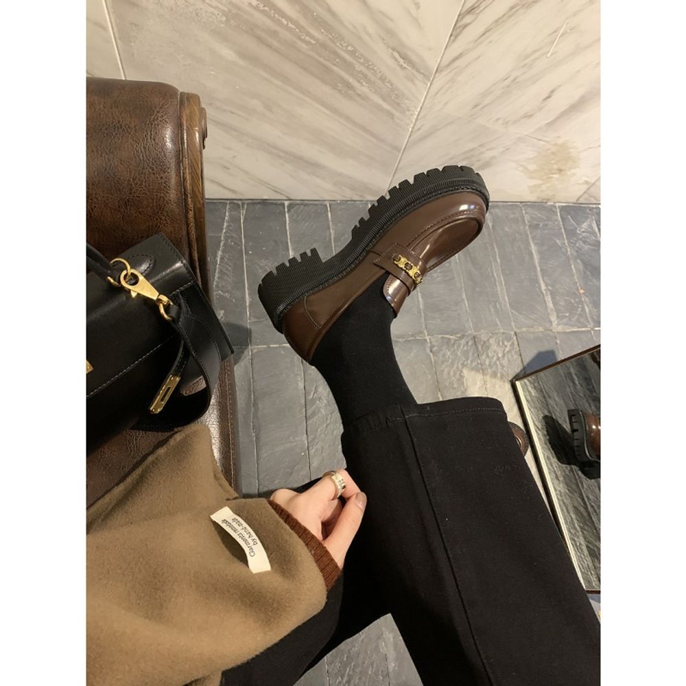 Premium Thick Soled Loafers