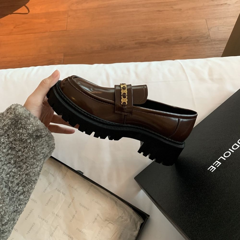 Premium Thick Soled Loafers