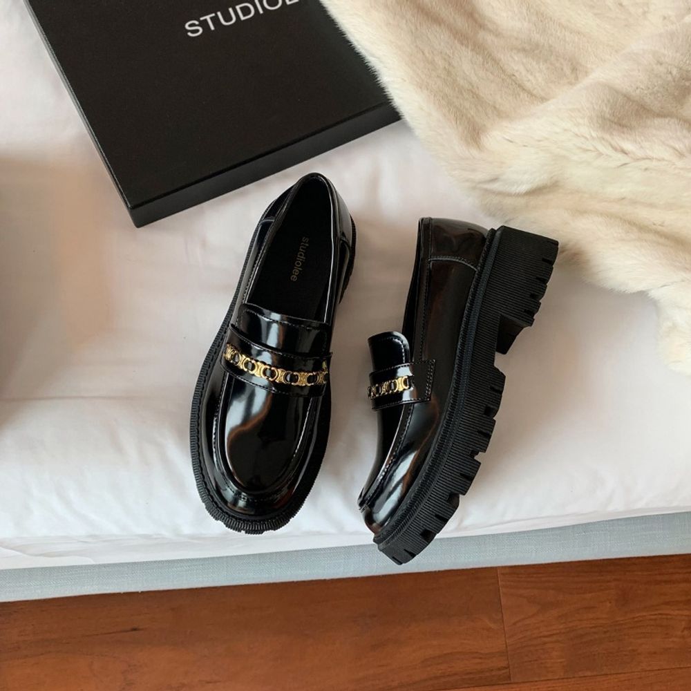 Premium Thick Soled Loafers