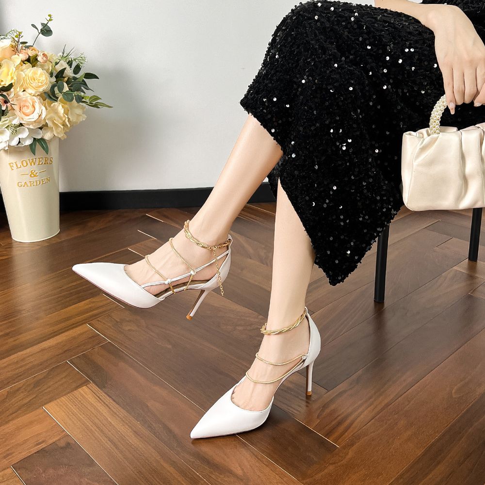 Chained Premium Stiletto Heels
