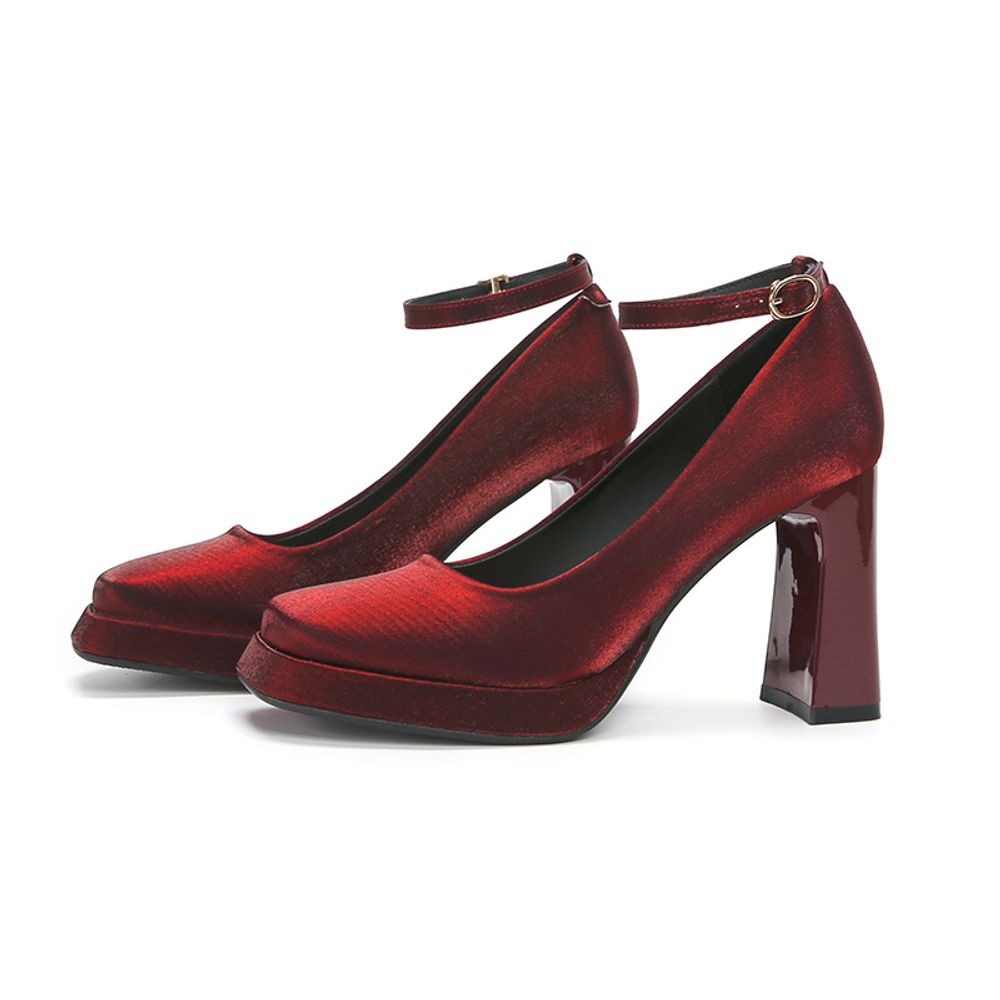 Platform Mary Jane Shoes