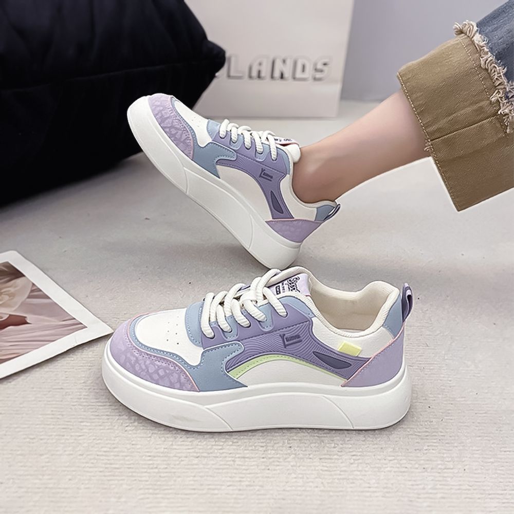 Breathable Thick Soled Sneakers