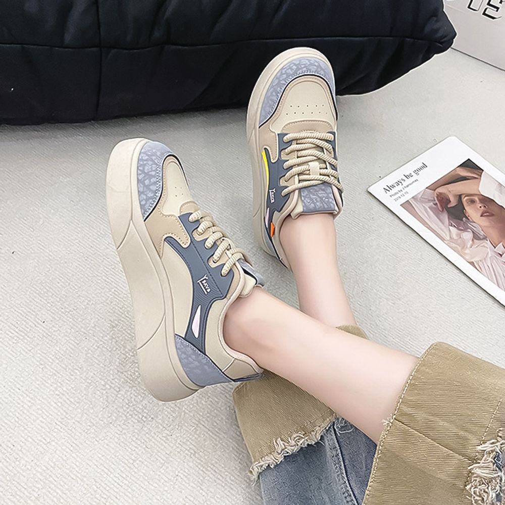 Breathable Thick Soled Sneakers