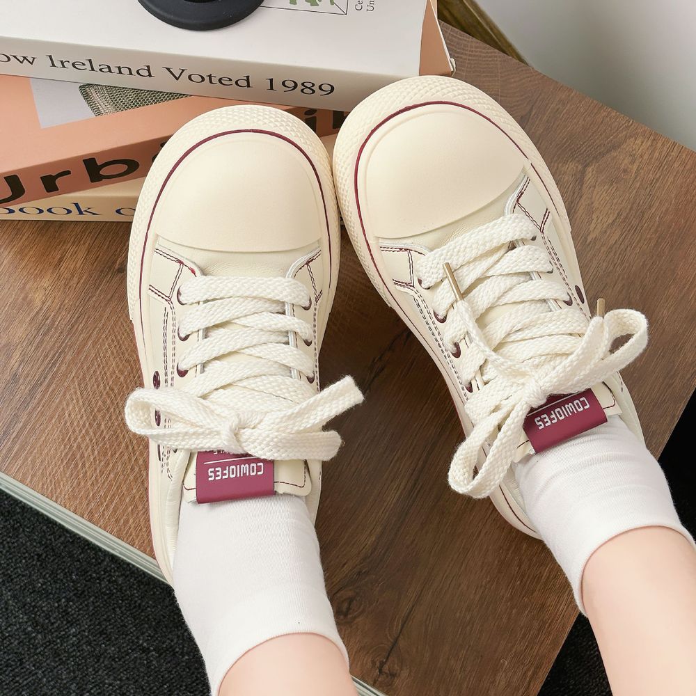 Casual Heeled Sneakers