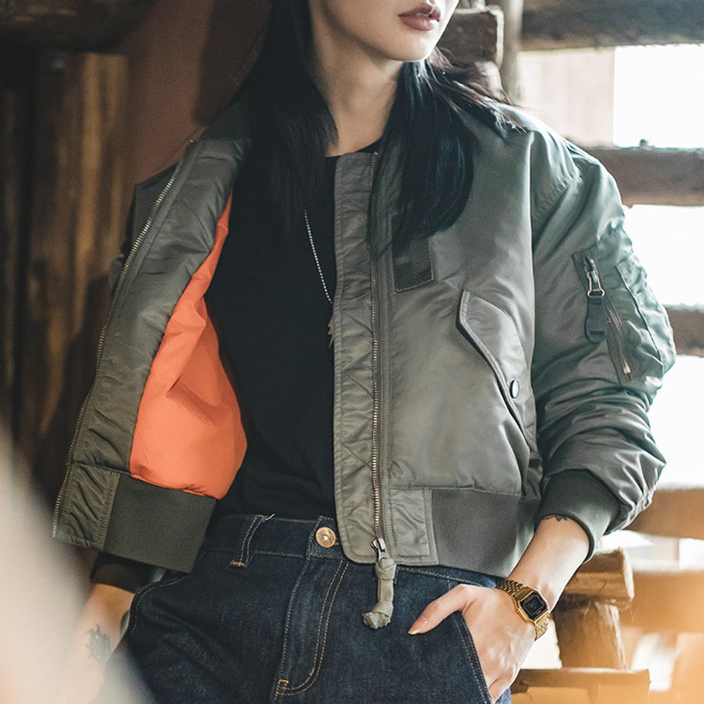 Premium women's bomber jacket