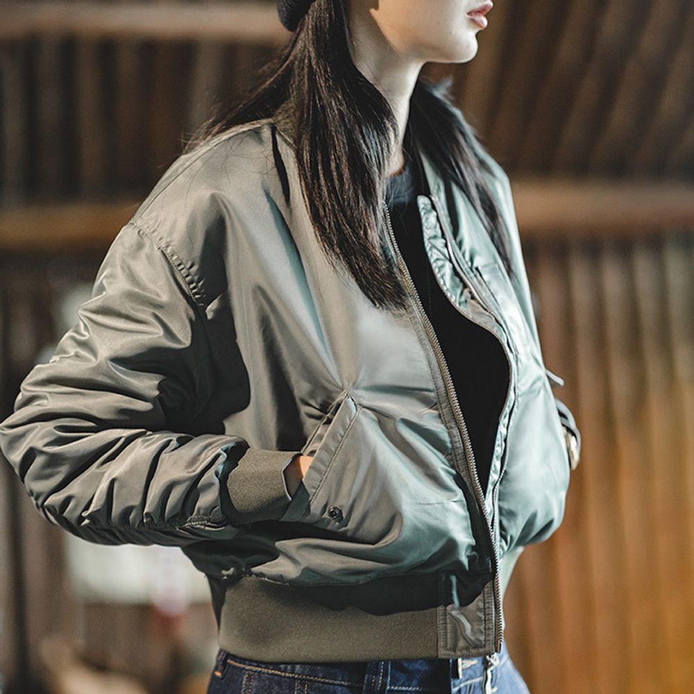 Premium women's bomber jacket