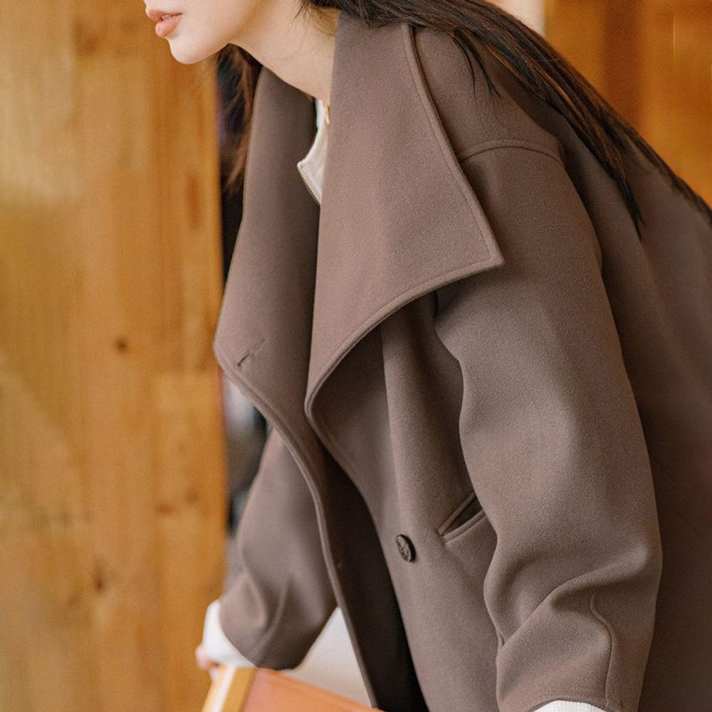 Premium Wool-link Overcoat