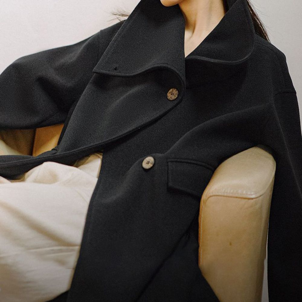 Premium Wool-link Overcoat