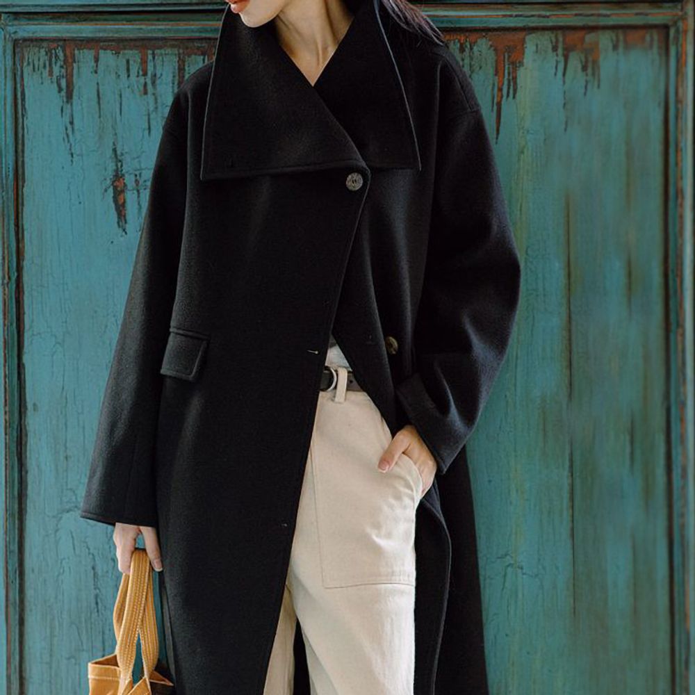 Premium Wool-link Overcoat