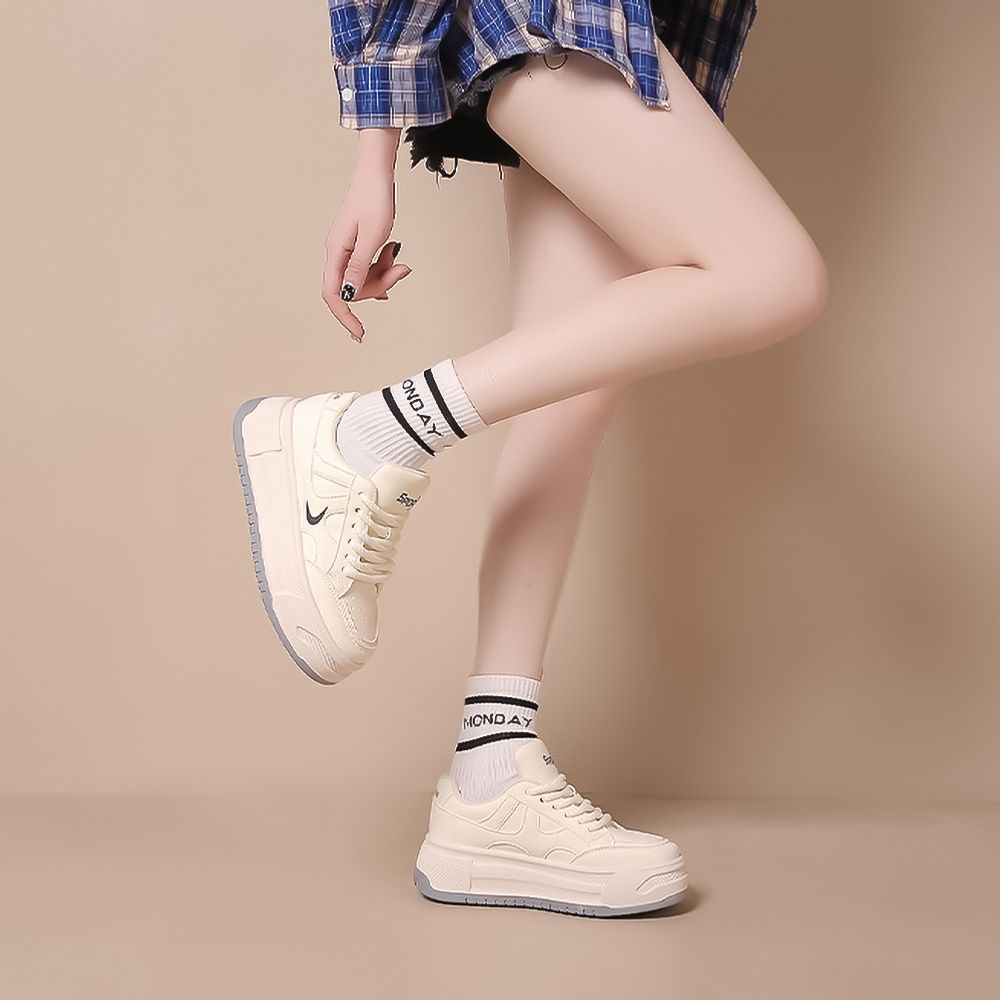 Thick Soled Casual Sneakers