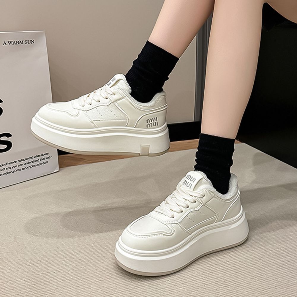 Thick Soled Casual Sneakers