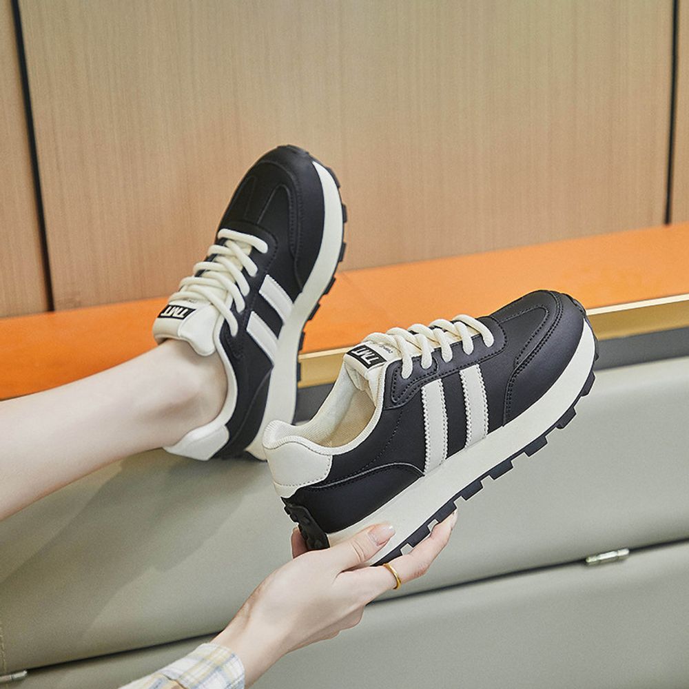 Thick Soled Casual Sneakers