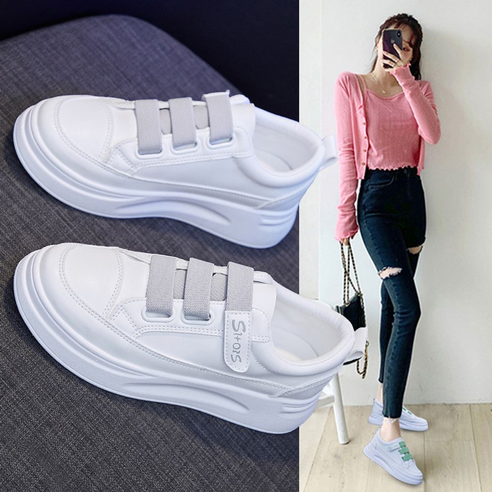 Thick Soled Casual Sneakers