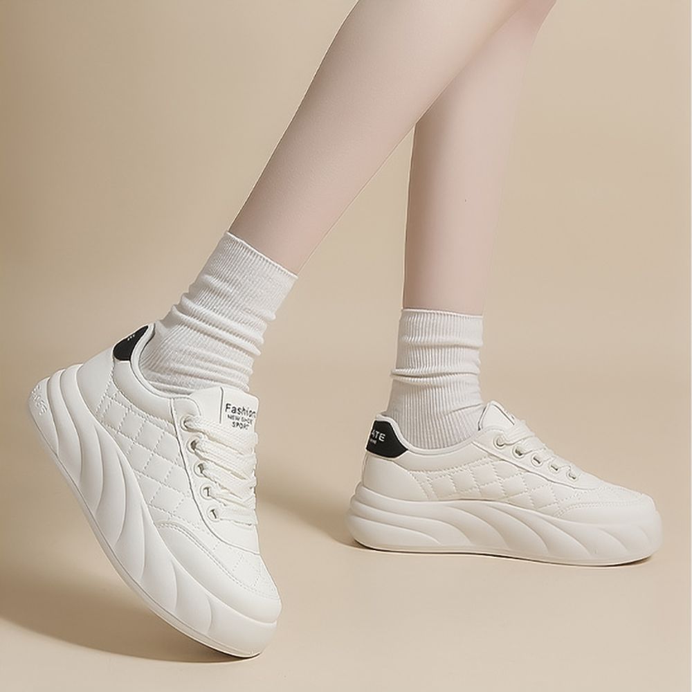 Thick Soled Casual Sneakers