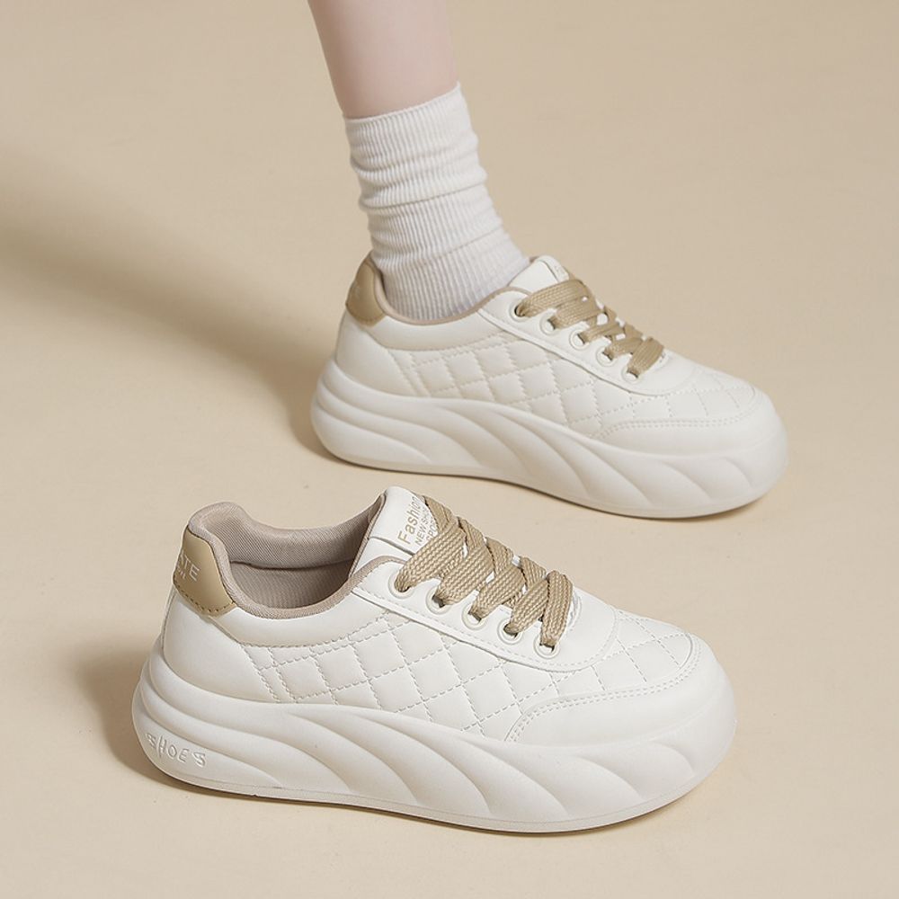 Thick Soled Casual Sneakers