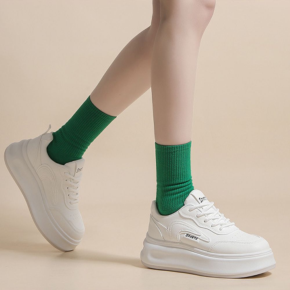 Thick Soled Casual Sneakers