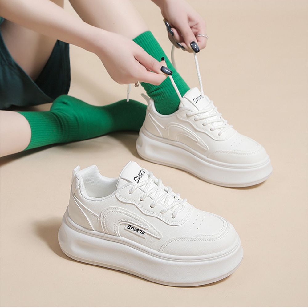 Thick Soled Casual Sneakers