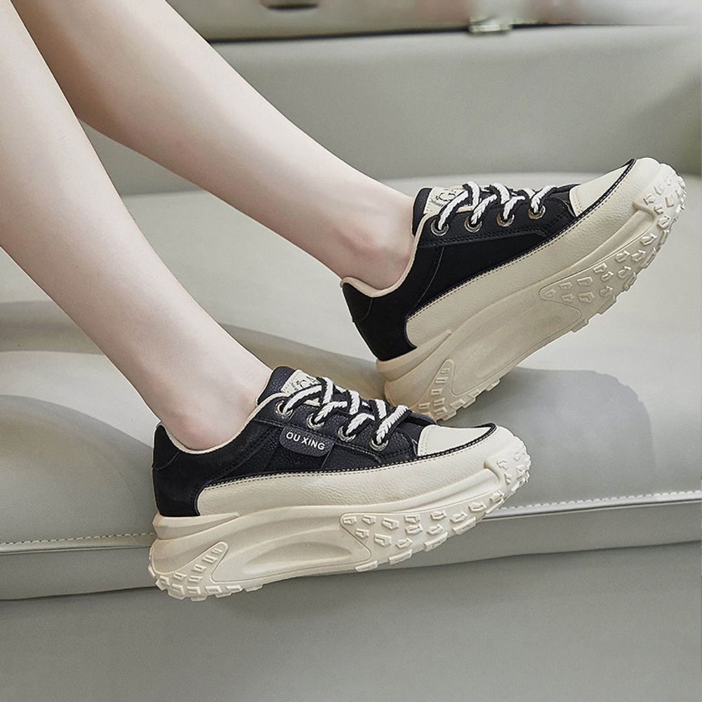 Thick Soled Casual Sneakers