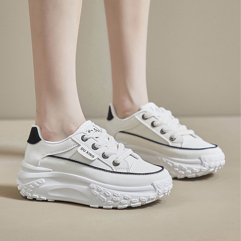 Thick Soled Casual Sneakers