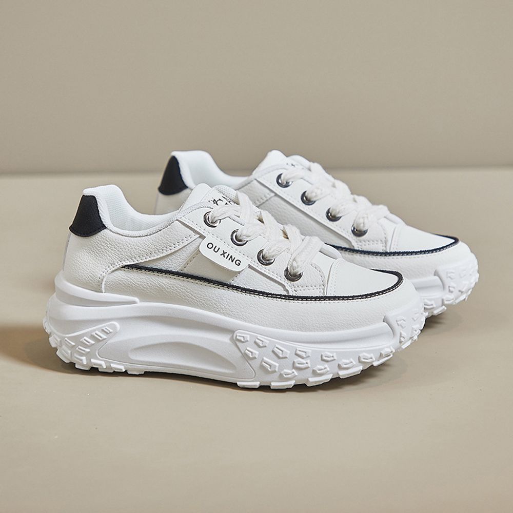 Thick Soled Casual Sneakers