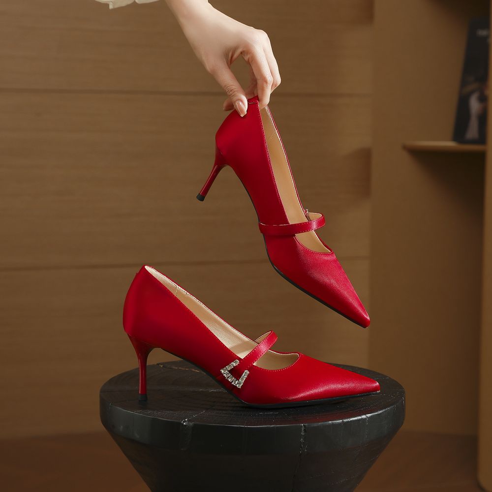 Pointed High Heels