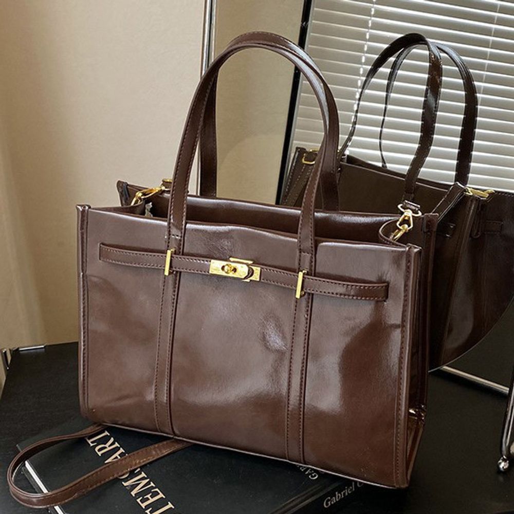 Briefcase Tote Bag