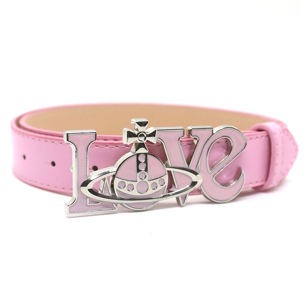 Premium LOVE buckle belt