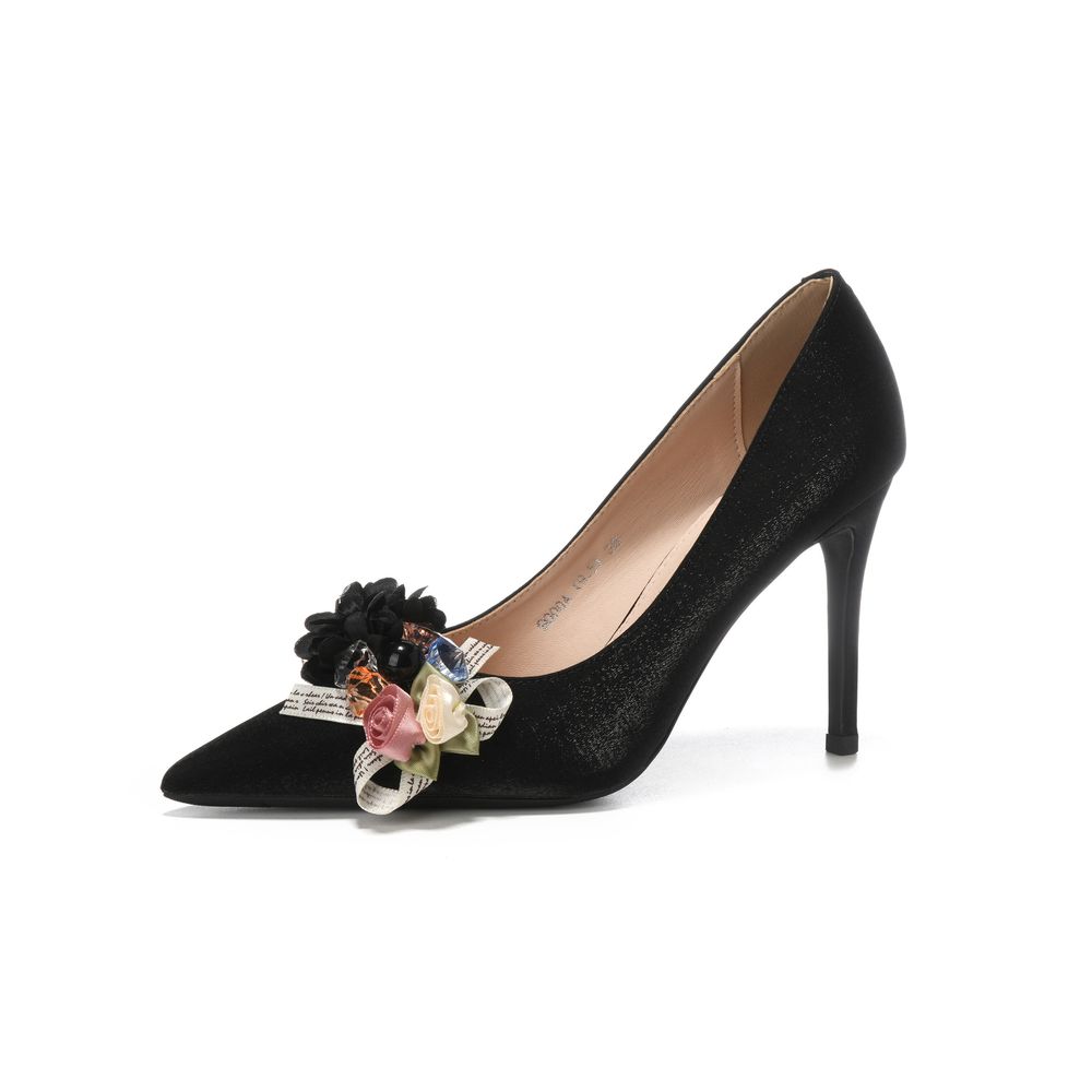 Floral Stiletto Heels