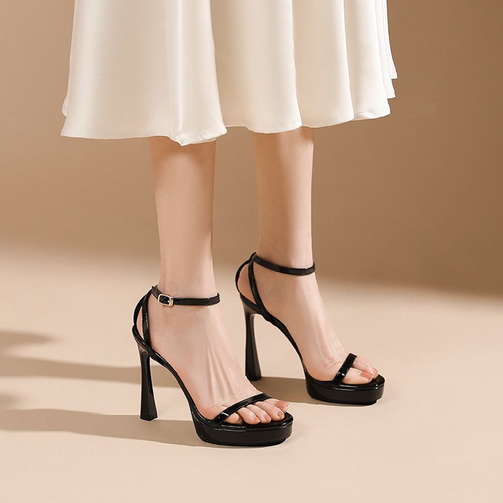 Ankle Strap High Heel Sandals