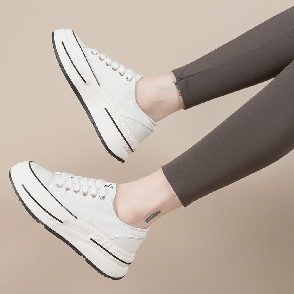 Thick Soled Canvas Shoes