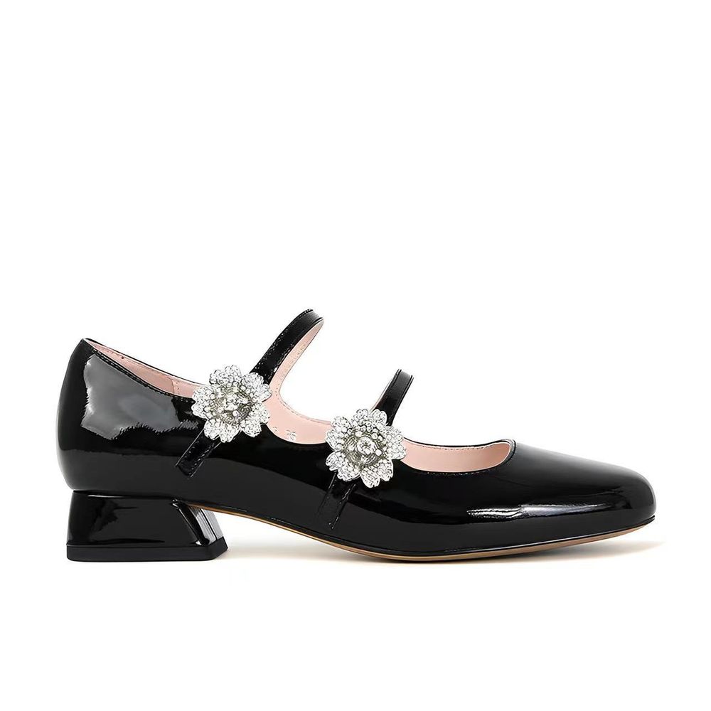 Genuine Leather Mary Jane Shoes
