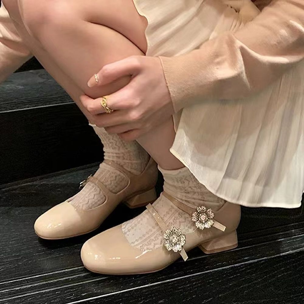 Genuine Leather Mary Jane Shoes