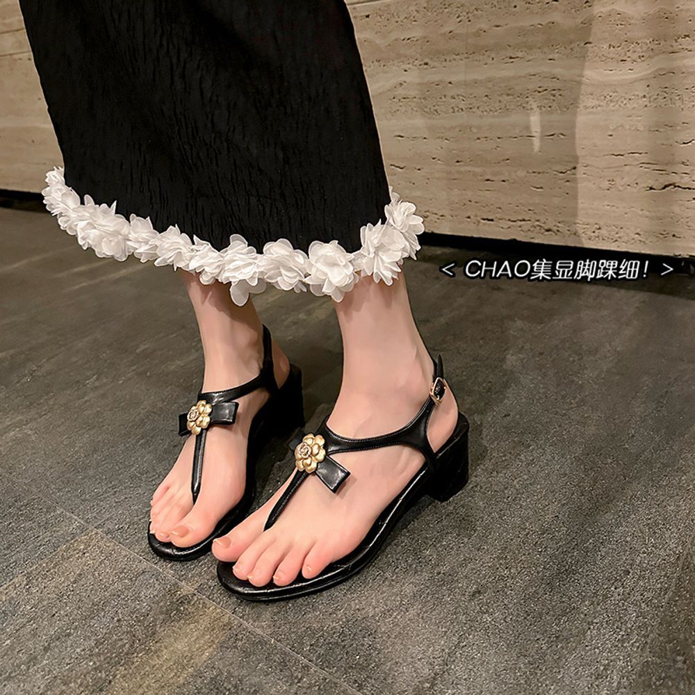 Premium Thick Heel Sandals