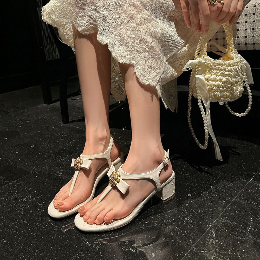 Premium Thick Heel Sandals