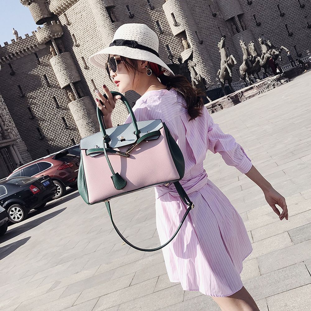 Large Shoulder Kelly Bag