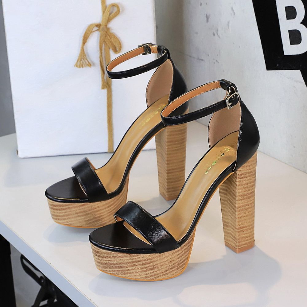 Open Toe Platform Sandals