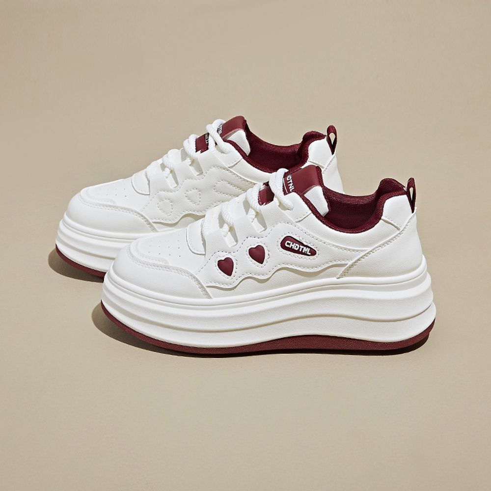 Thick Soled Casual Sneakers