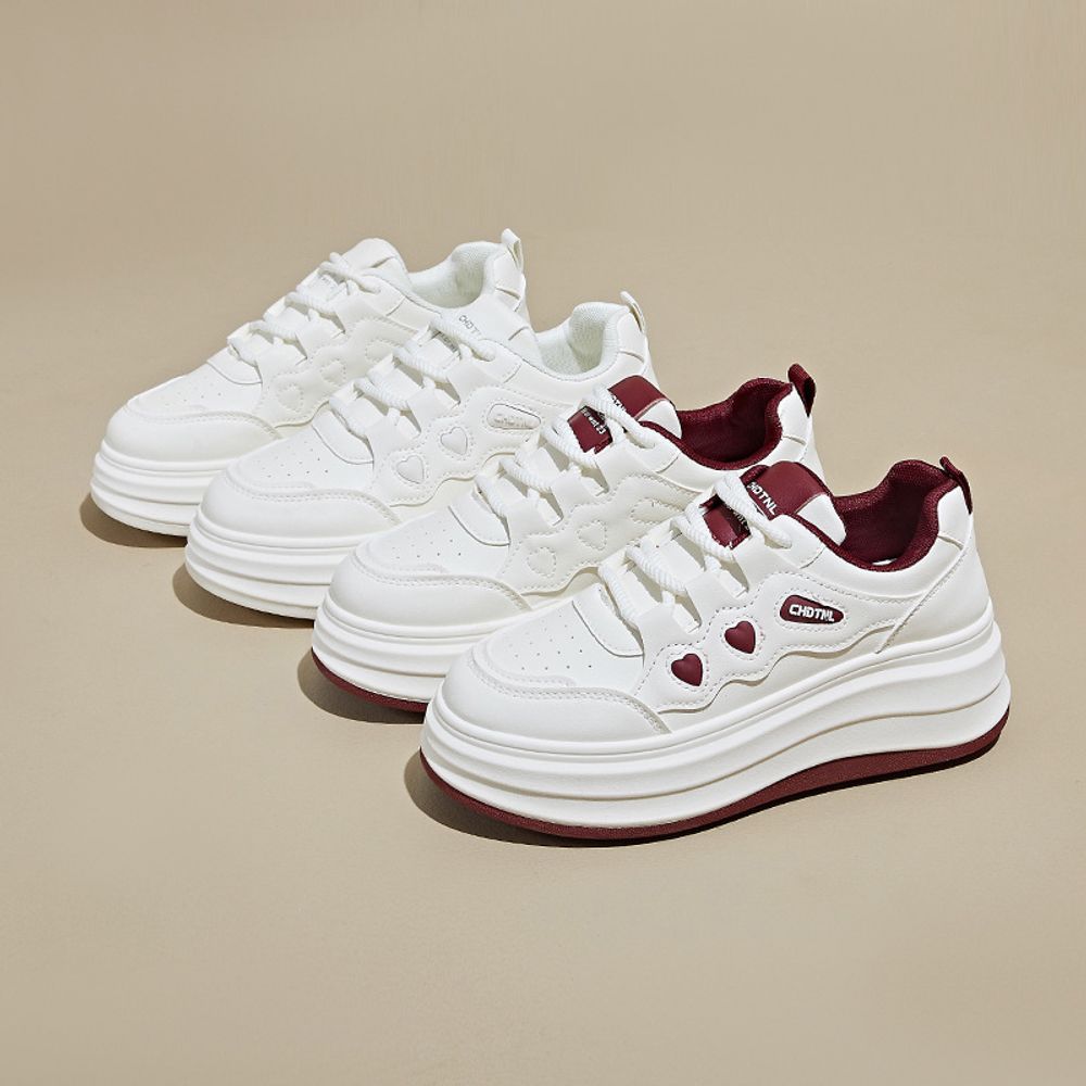 Thick Soled Casual Sneakers