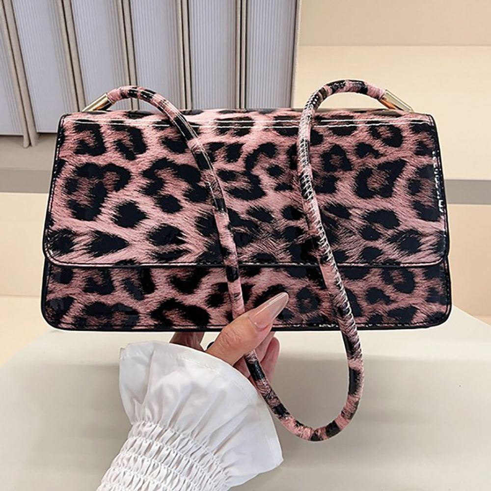 Leopard Print Small Handbag Bag