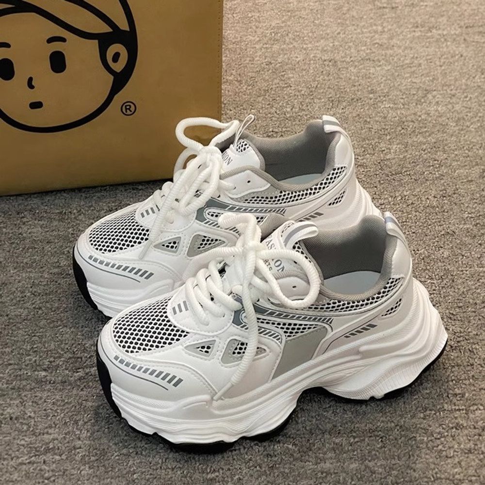 Thick Soled Casual Sneakers