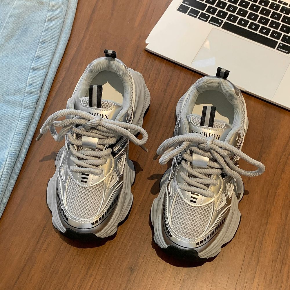 Thick Soled Casual Sneakers
